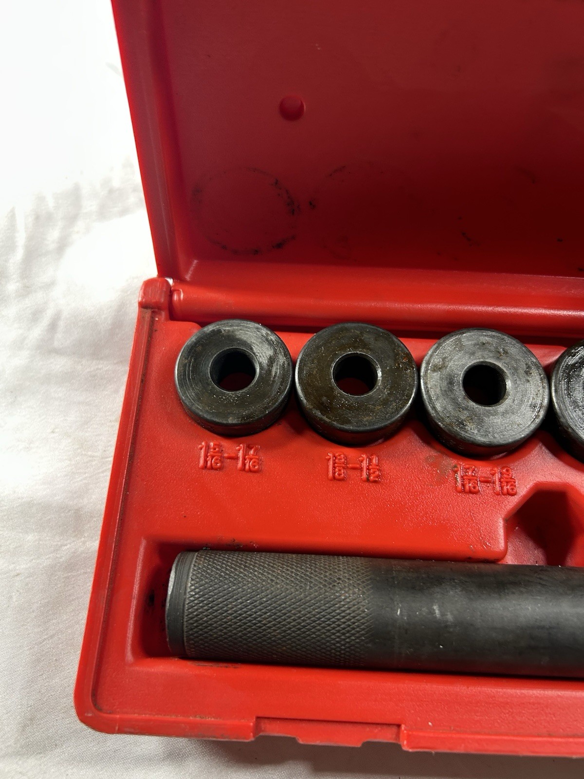 Vintage- Snap-On Tools A158B Bushing Driver Set Complete With Case