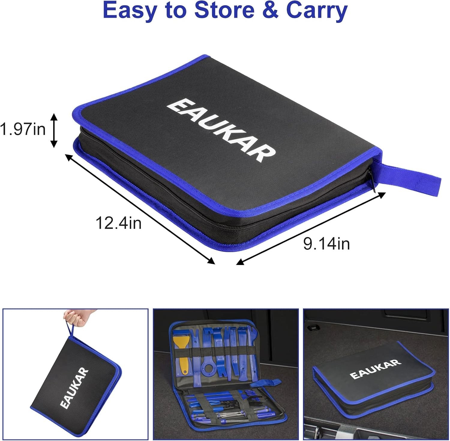 Trim Removal Tool Kit 250Pcs Car Removal Tool Kit Pry Tool Set Auto Clip Plie…