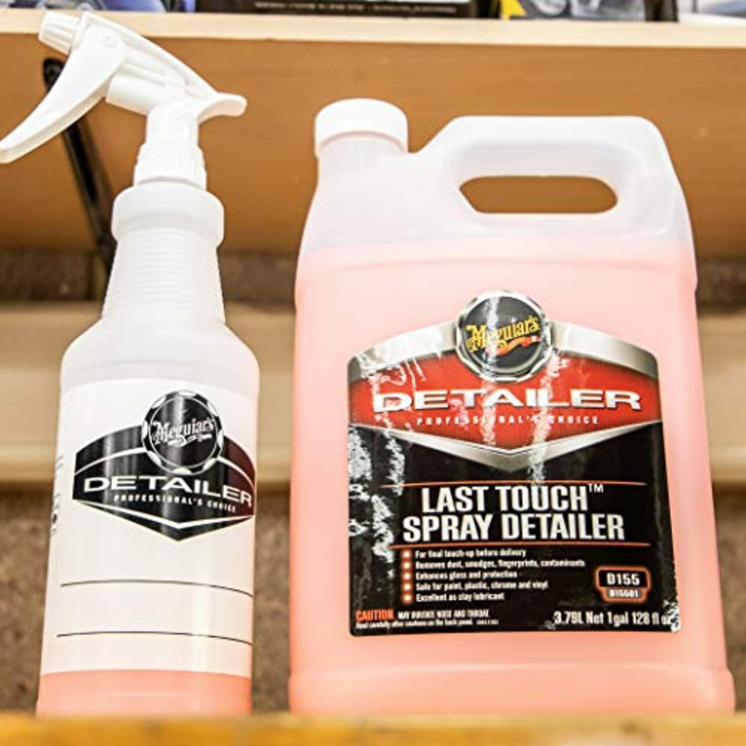 Meguiar’s D15501 Last Touch Spray Detailer, 1 Gallon