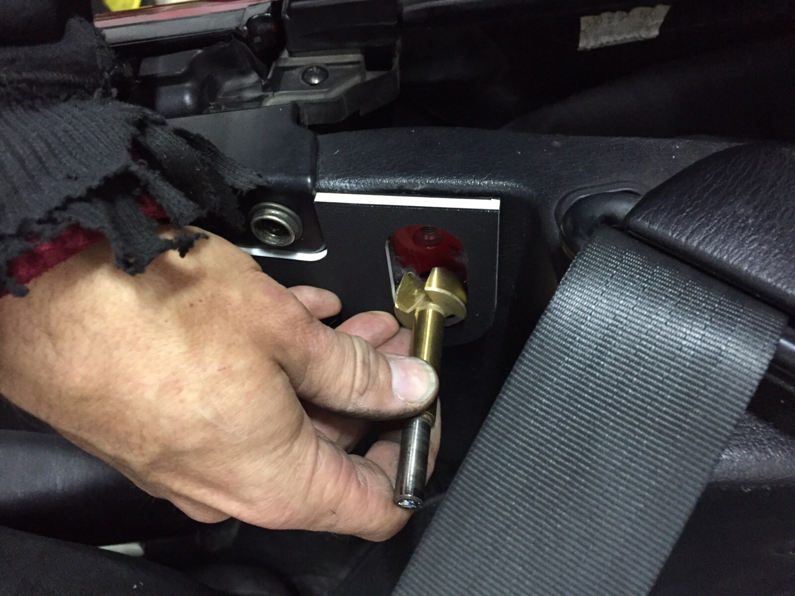 MX-5 Miata NA/NB hard top side striker alignment tool