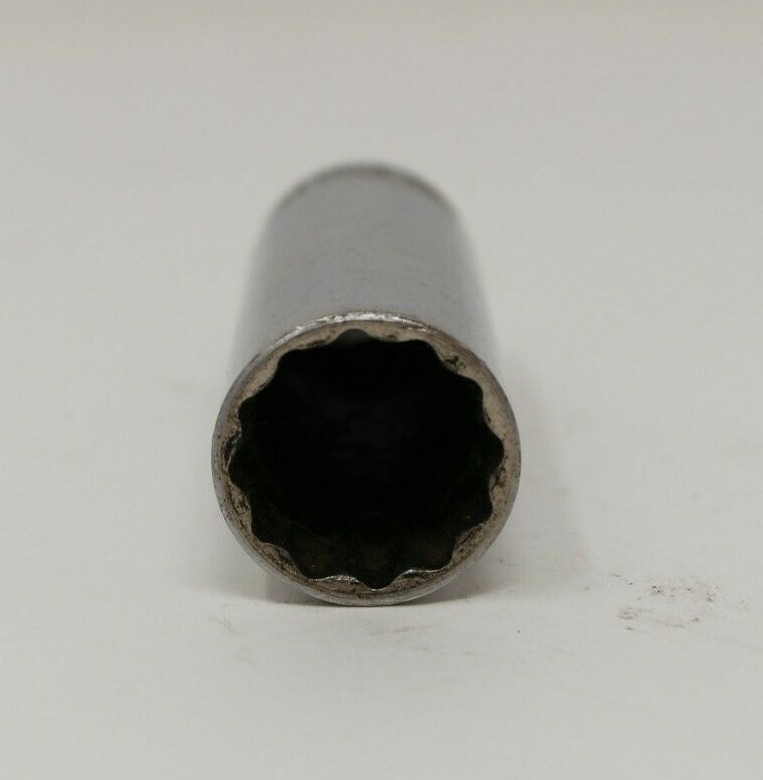 SNAP-ON Tools SF241 Chrome 3/4″ SAE 12 Point 3/8 Drive Deep Socket