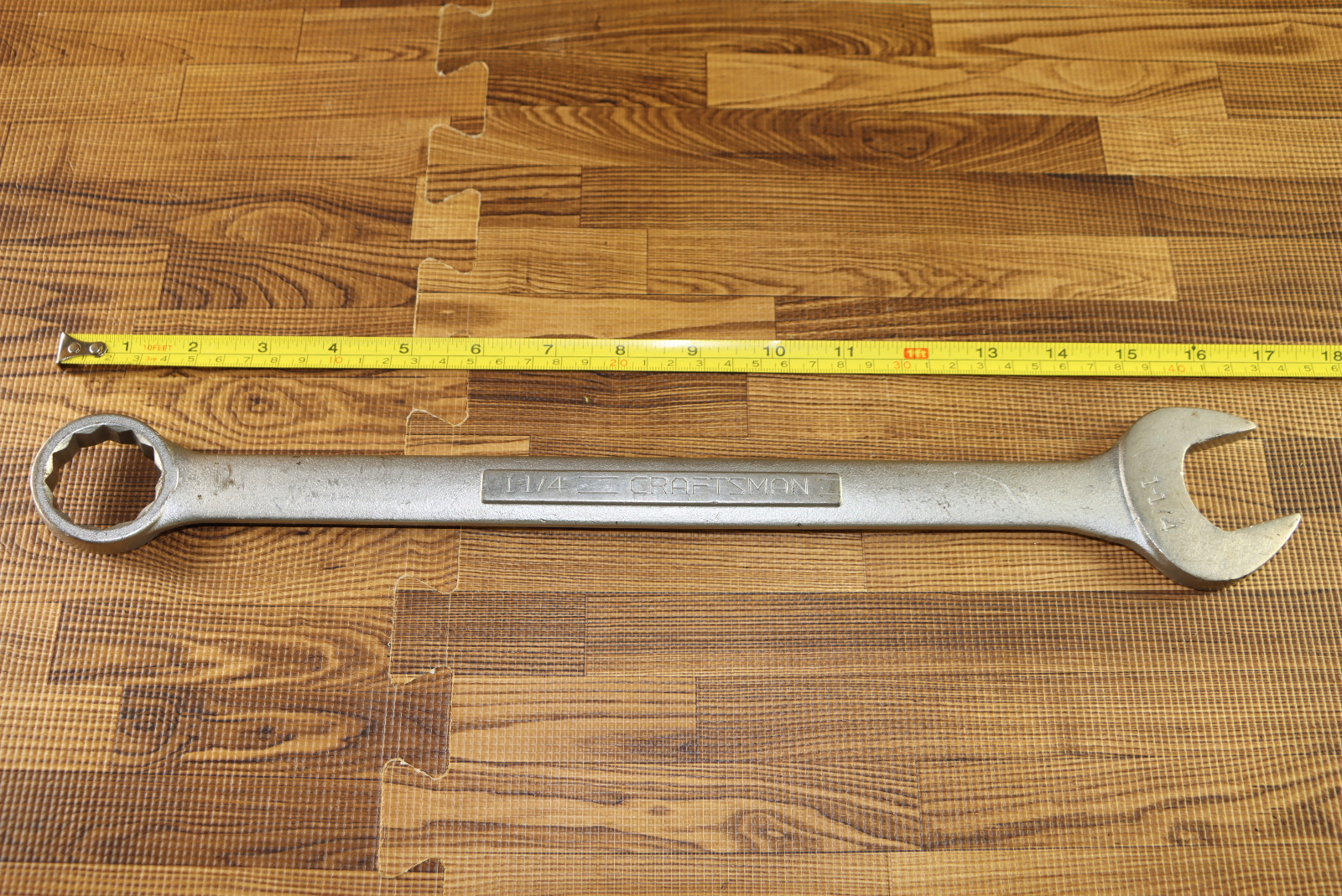 Craftsman 1-1/4″ SAE 12 Point Combination Wrench -V- 44708 USA