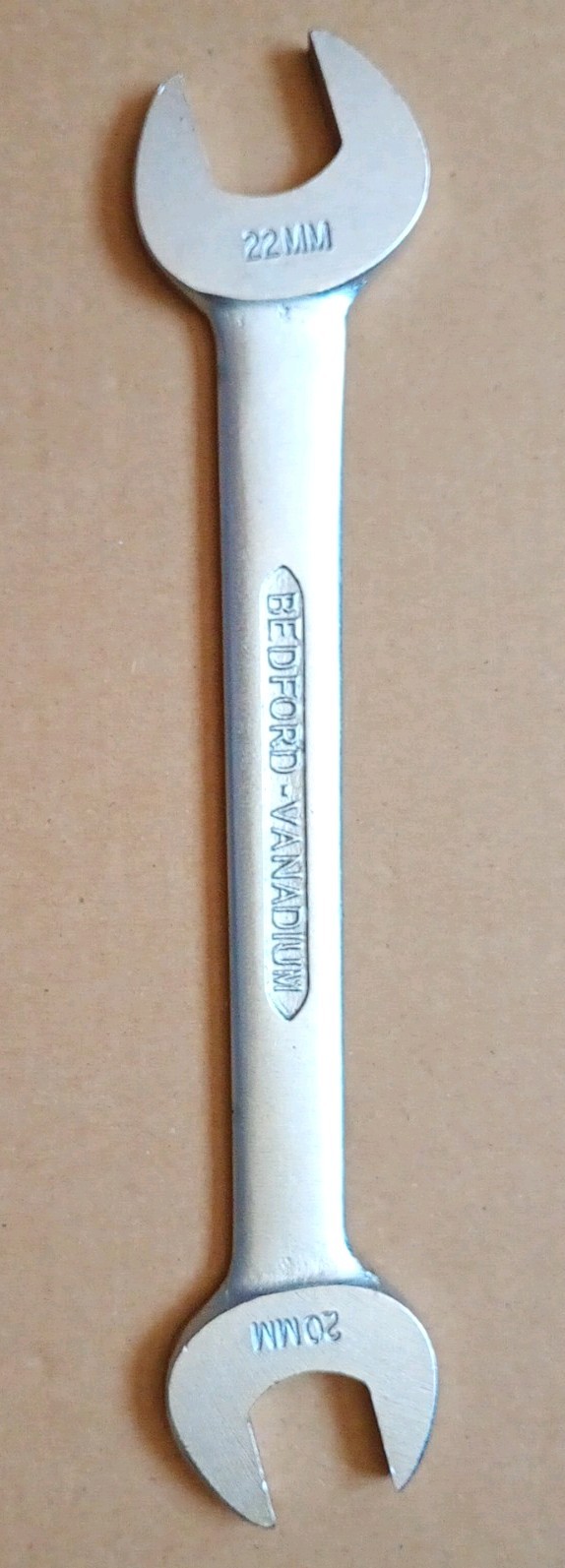 Bedford Vanadium Open Ended Spanners x 8 • Metric Sizes: 6/7mm – 10mm to 22mm