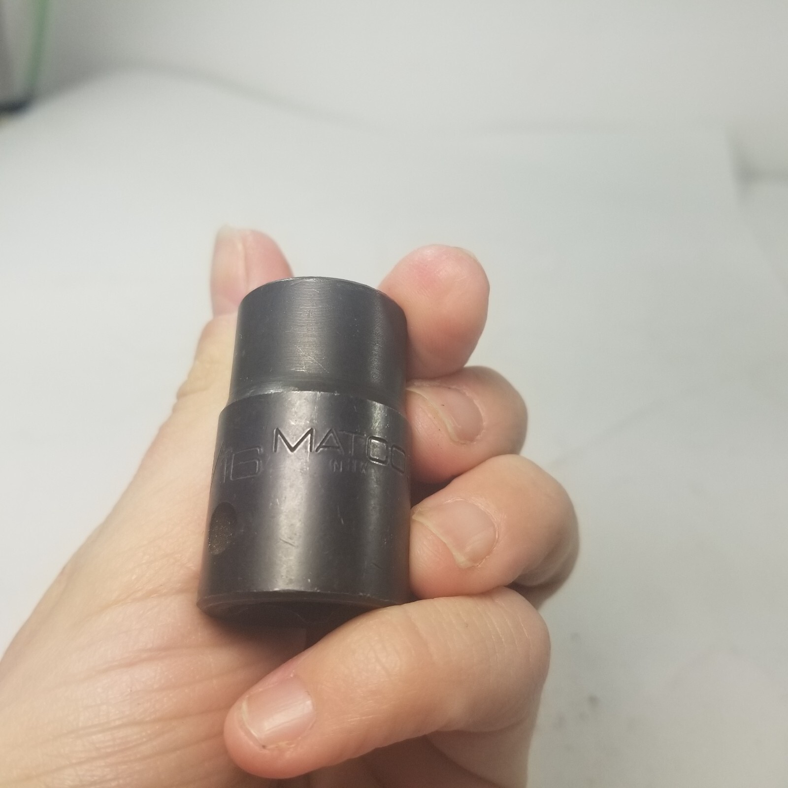 MATCO TOOLS CP186, 1/2″ DRIVE, 9/16″ IMPACT SOCKET, SHALLOW, 6 POINT.