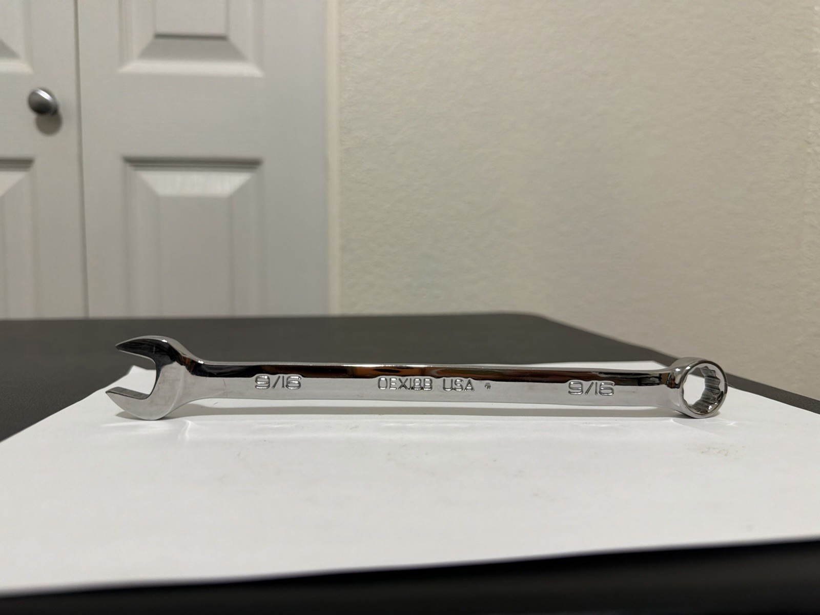 Snap-On Tools USA 12 Point SAE Size 9/16″ Flank Drive Combination Wrench OEX18B