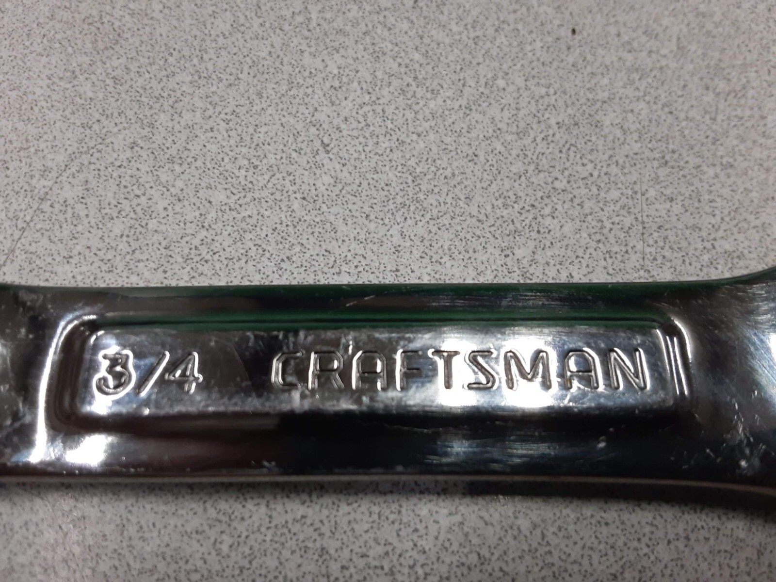 Craftsman -VV- Series 44109 3/4-in Stubby Combination Wrench 12 Point USA