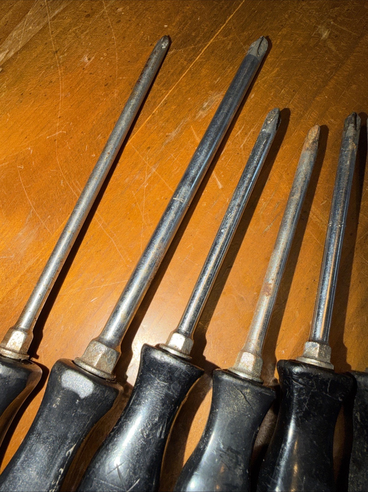 Lot Of 8 Snap On Screwdrivers