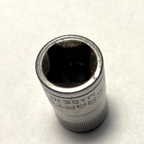 Craftsman #44236 15mm Shallow Socket 12 Point 1/2″ Drive V-Series USA Made