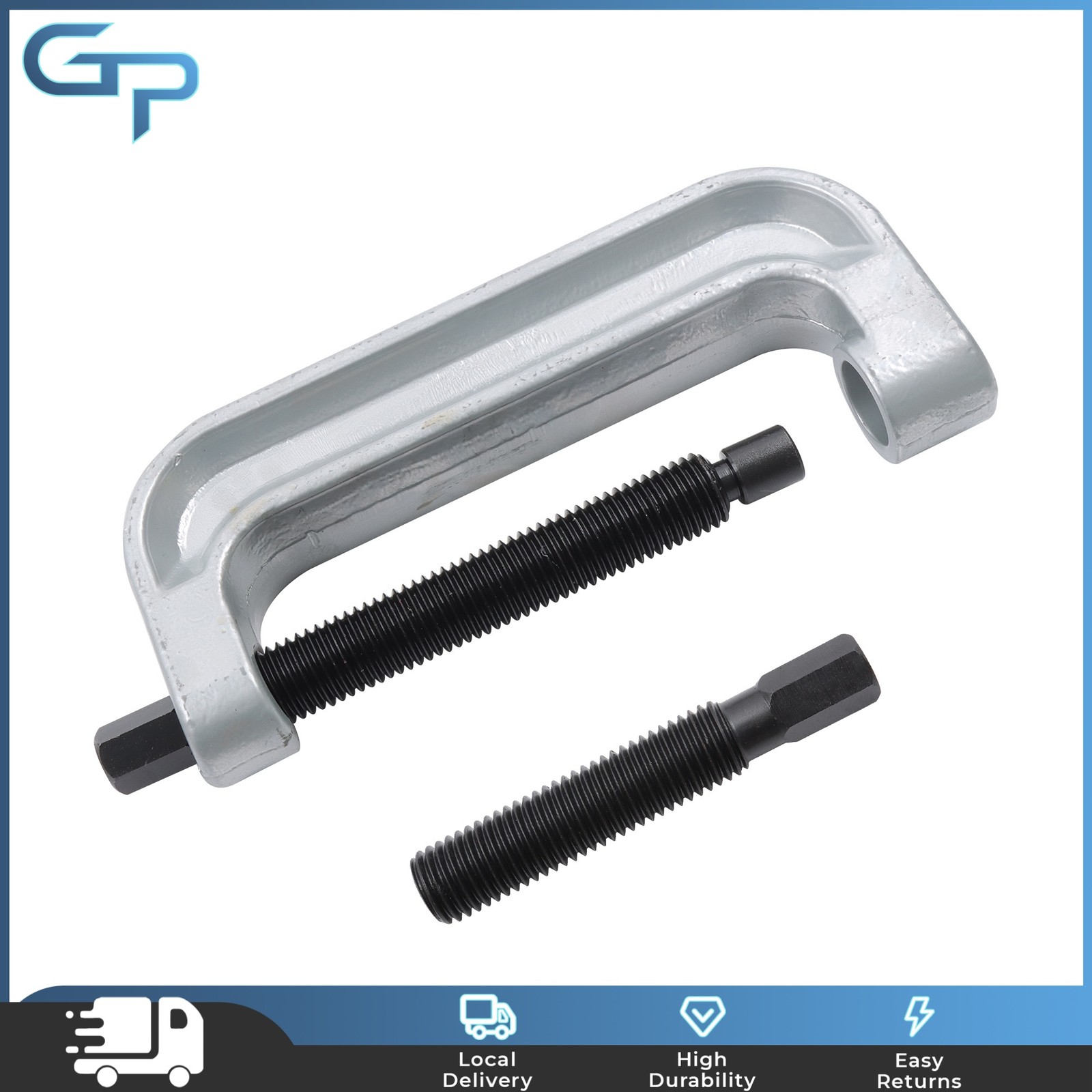 Gray Pneumatic Tool 78100 Goliath Ball Joint XL C-Frame Press New