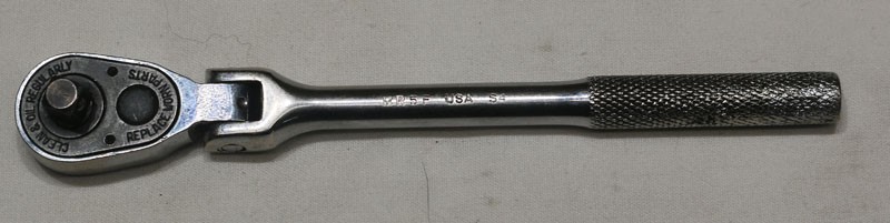 Mac Tools MR5F: 1/4″ Drive, Flex Head Ratchet