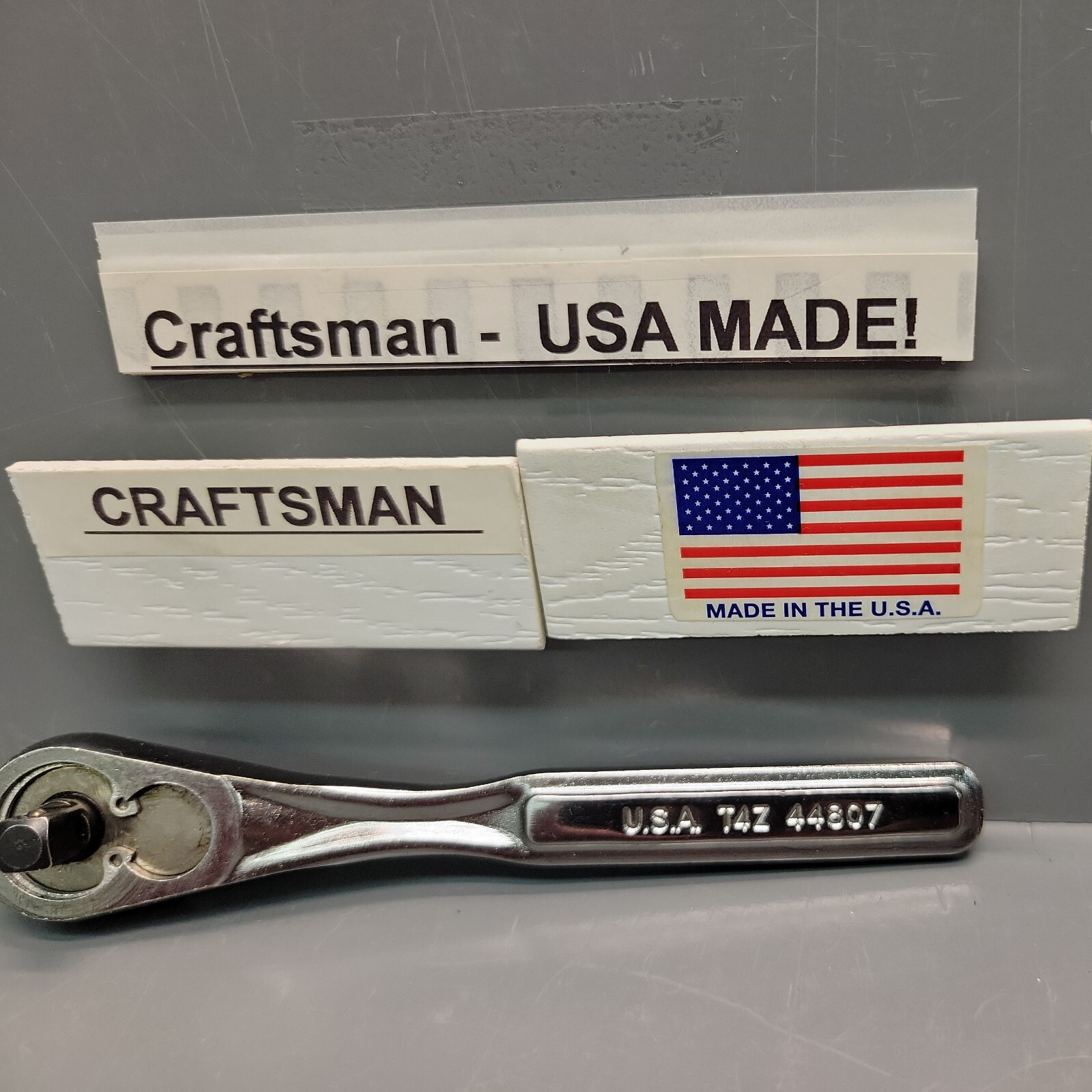 Craftsman 1/4″ Ratchet 44807 Series T4Z New Old Stock USA