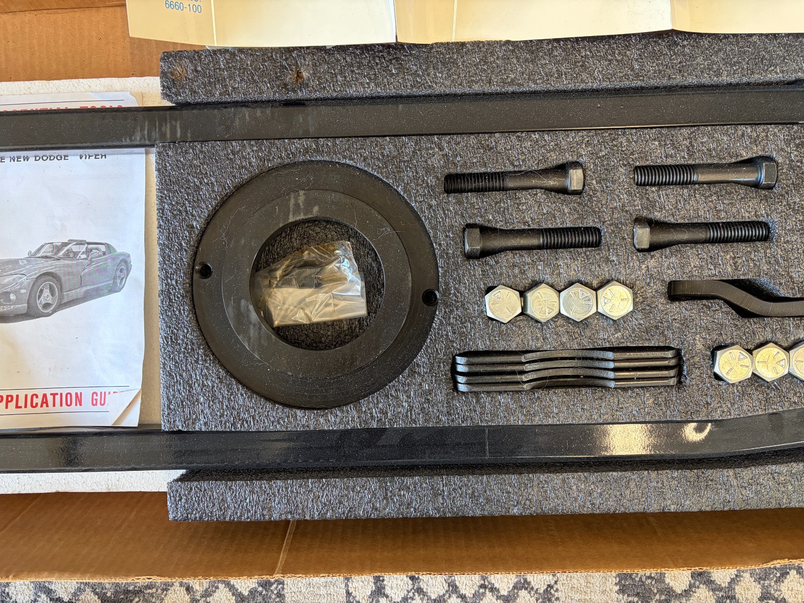 NOS CHRYSLER DODGE VIPER MILLER ESSENTIAL TOOLS KIT 6660 OEM RARE