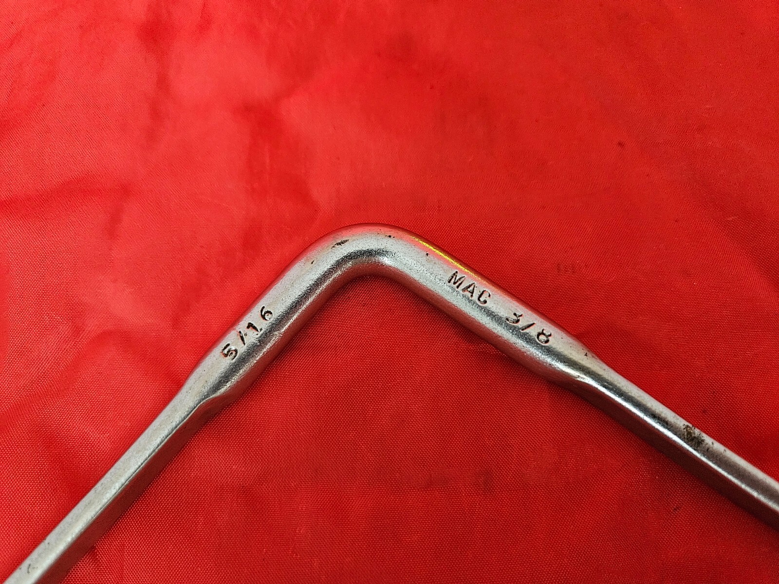 MAC S134 5/16″ x 3/8″ 6 Point Brake Bleeder 90 Degree Double Box Wrench USA S10