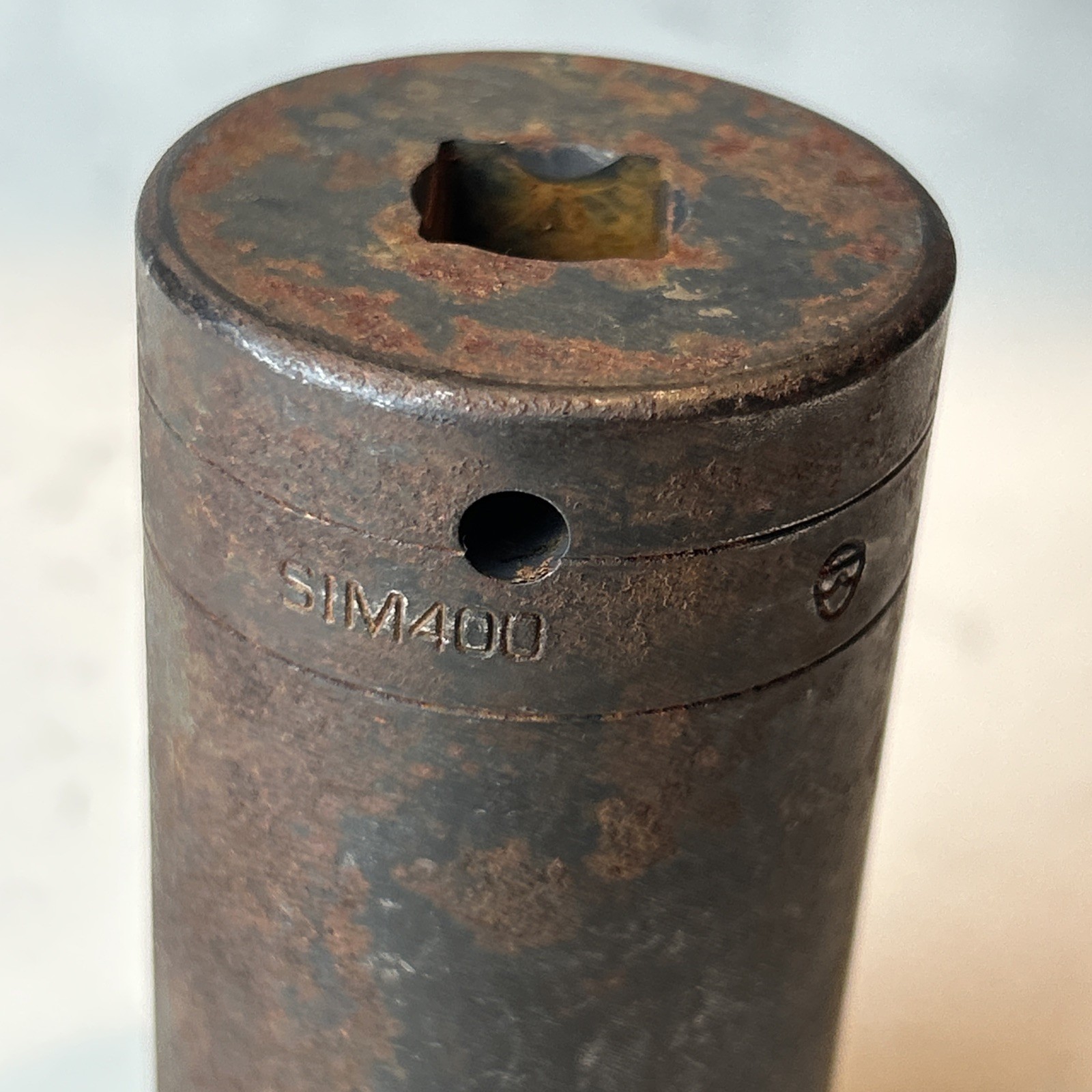 Snap-On 1/2” Drive 6-Point SAE 1-1/4” Flank Drive Deep Impact Socket SIM400