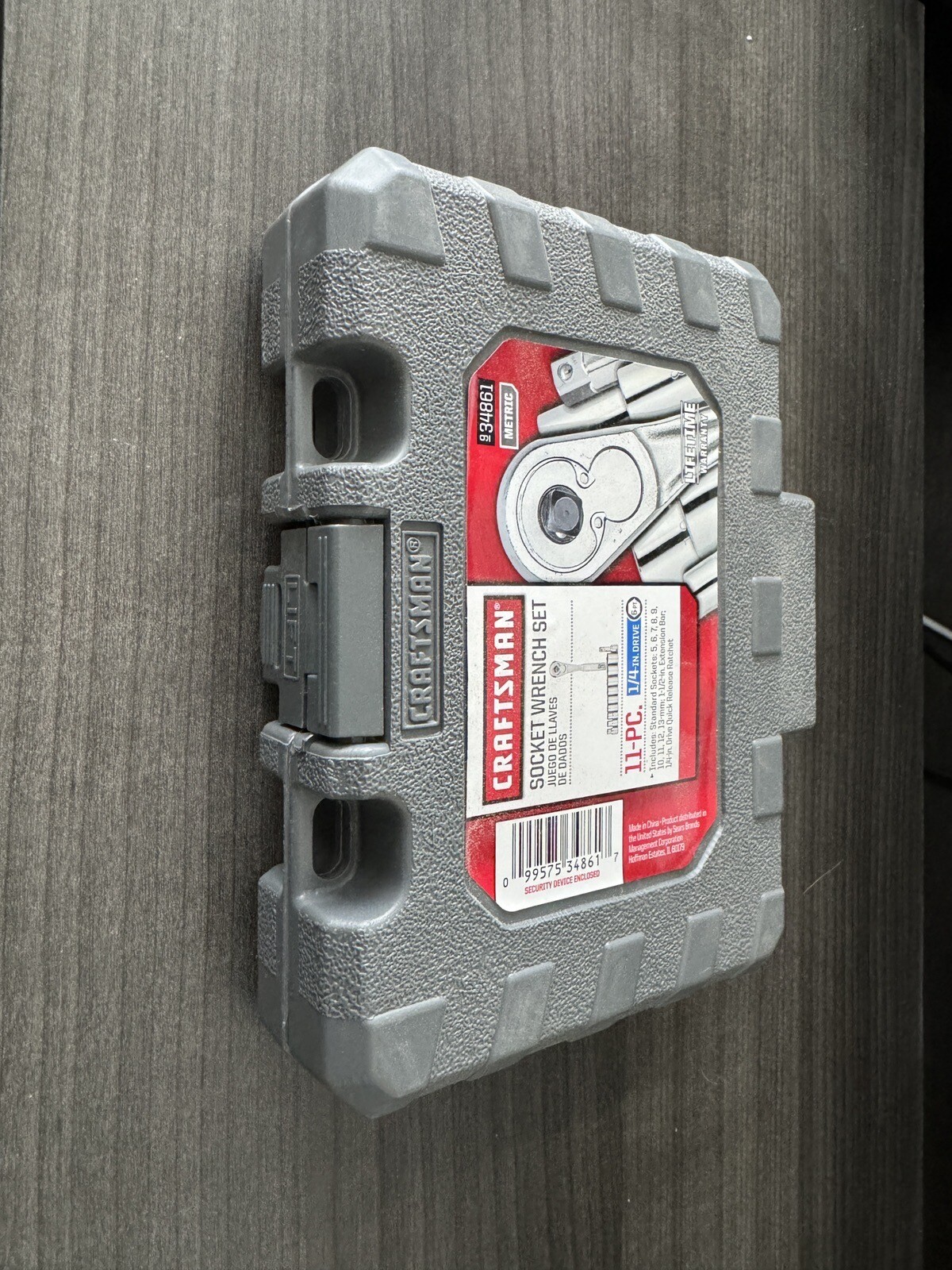 Craftsman Empty Tool Case for 11 pc 1/4 Drive Metric Socket, Case Only, No Tools