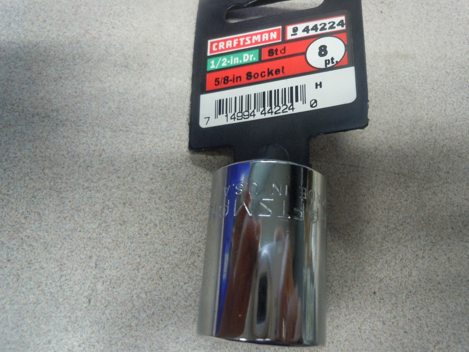 Craftsman Sockets 1/2″ Drive Std or Deep Metric or Inch Choose Size 6pt 8pt 12pt