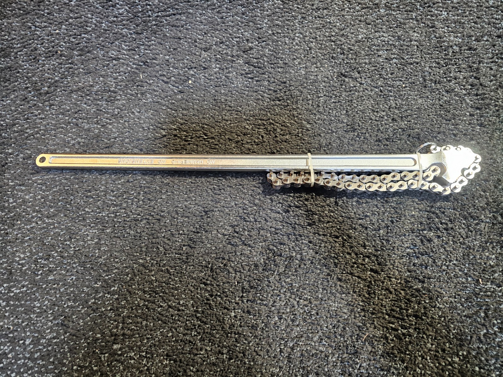 OTC Tools 6969 24″ Ratcheting Chain Wrench 3 to 6-1/2 in Chain Adjustment Range