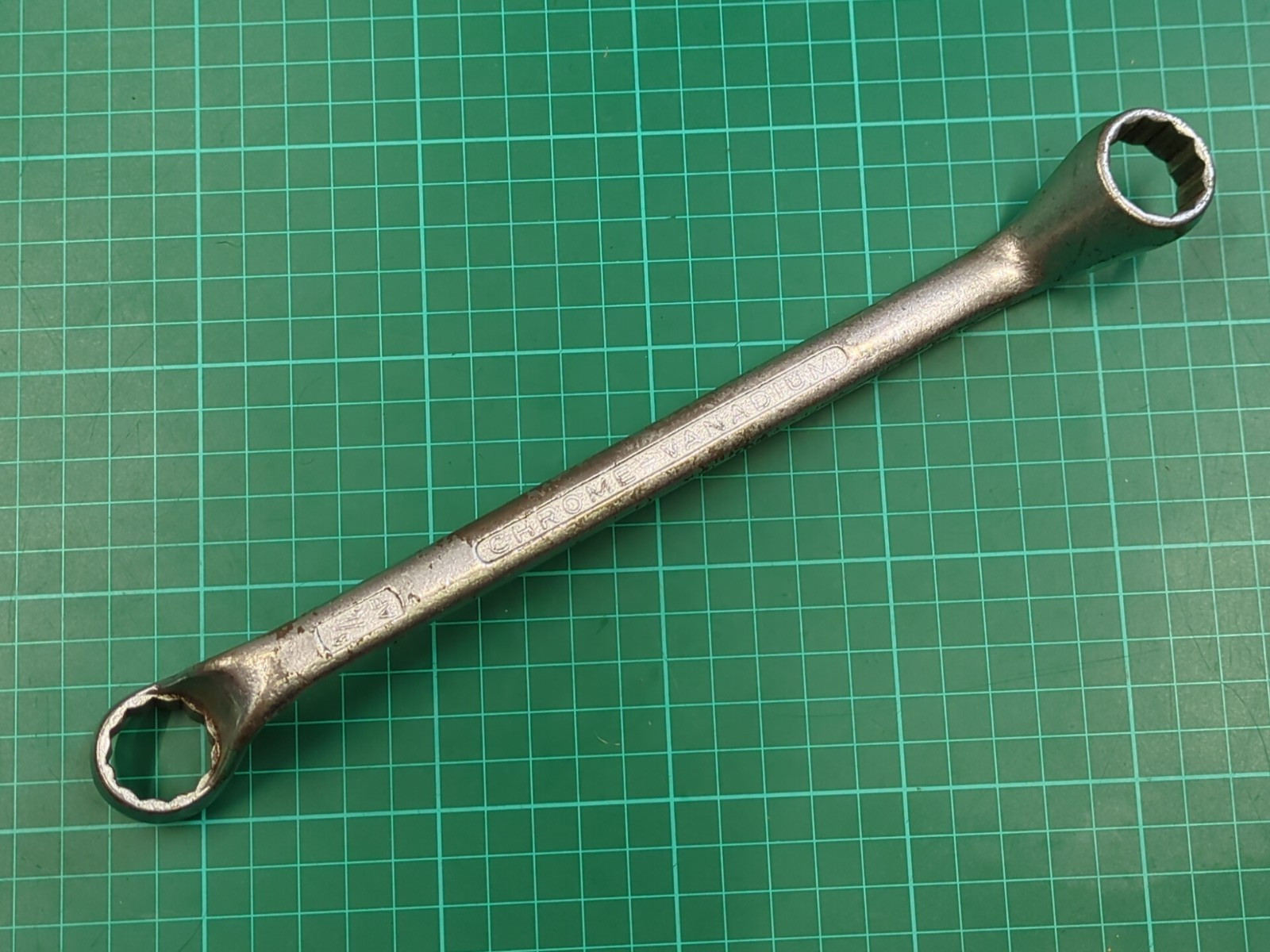 Elora No110, 3/4″ x 25/32″ AF Chrome Vanadium, Offset Ring Spanner, West Germany