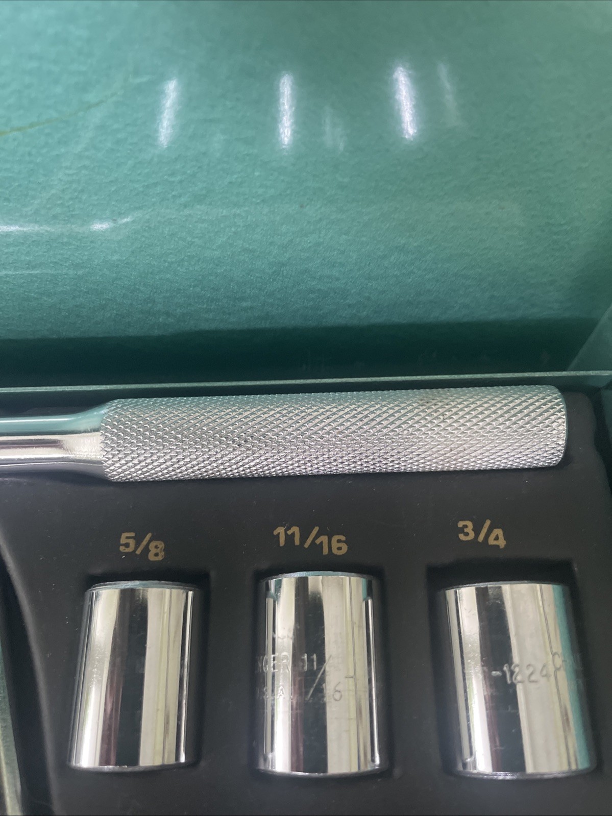 Vintage Challenger By Proto 13 Piece Socket Set 3/8” drive Made in USA used