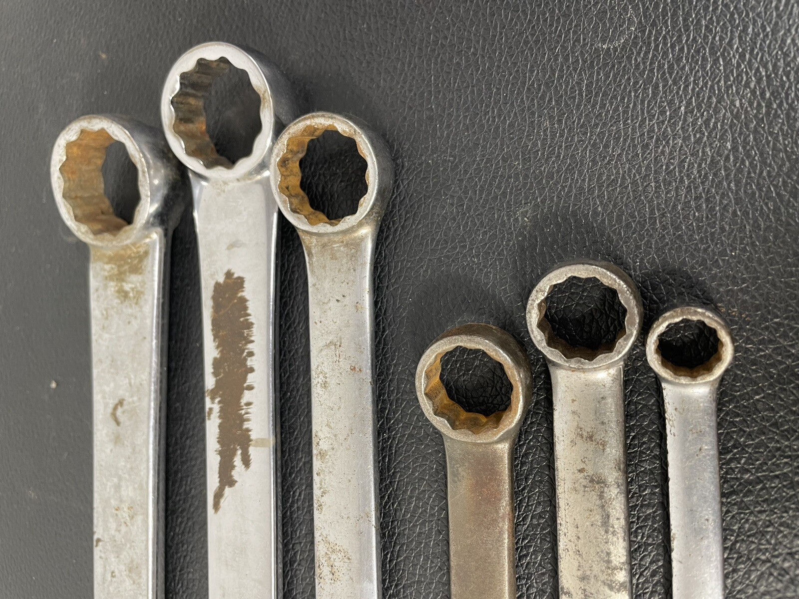 Snap On Combination Wrench Set SAE 6 pc 3/8 to 15/16 inch