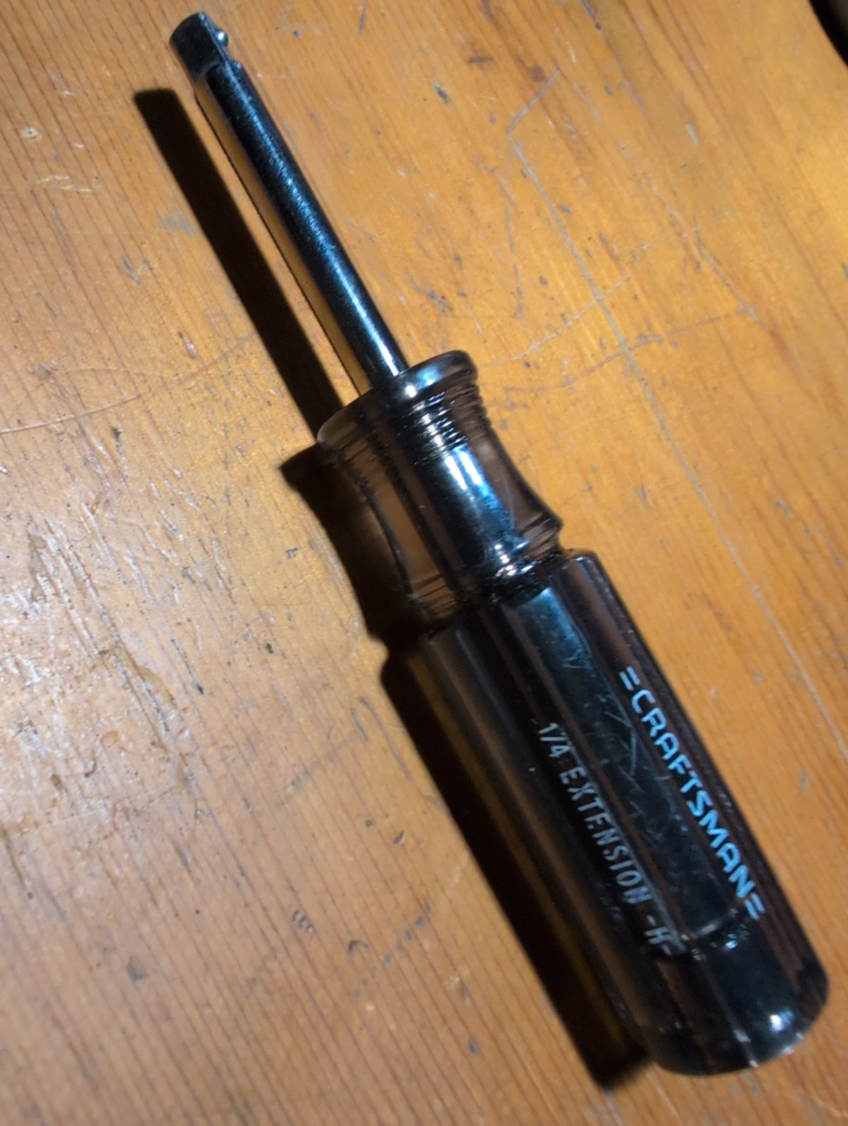 RARE Sears Craftsman 43393 Extension Spinner Handle 1/4″ Drive H Series USA