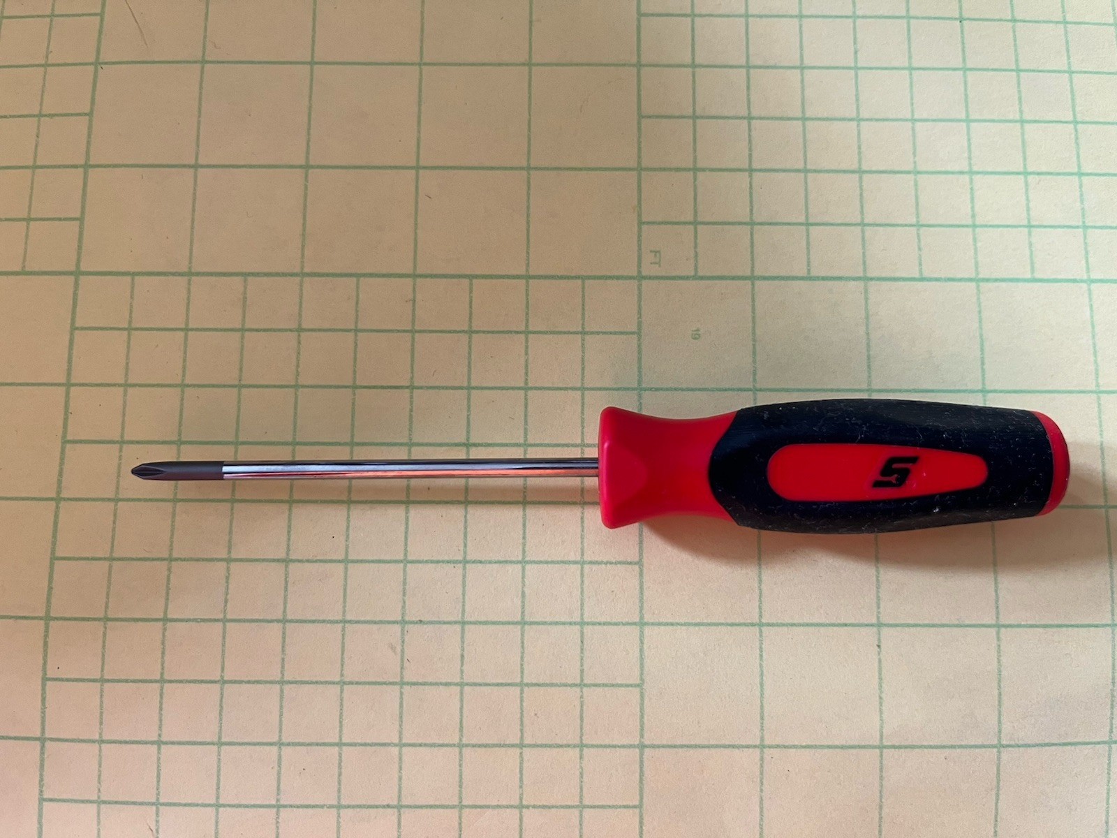 Snap On Screwdriver Phillips Mini Tip No 0 SGDP300B New Tool In Classic Red