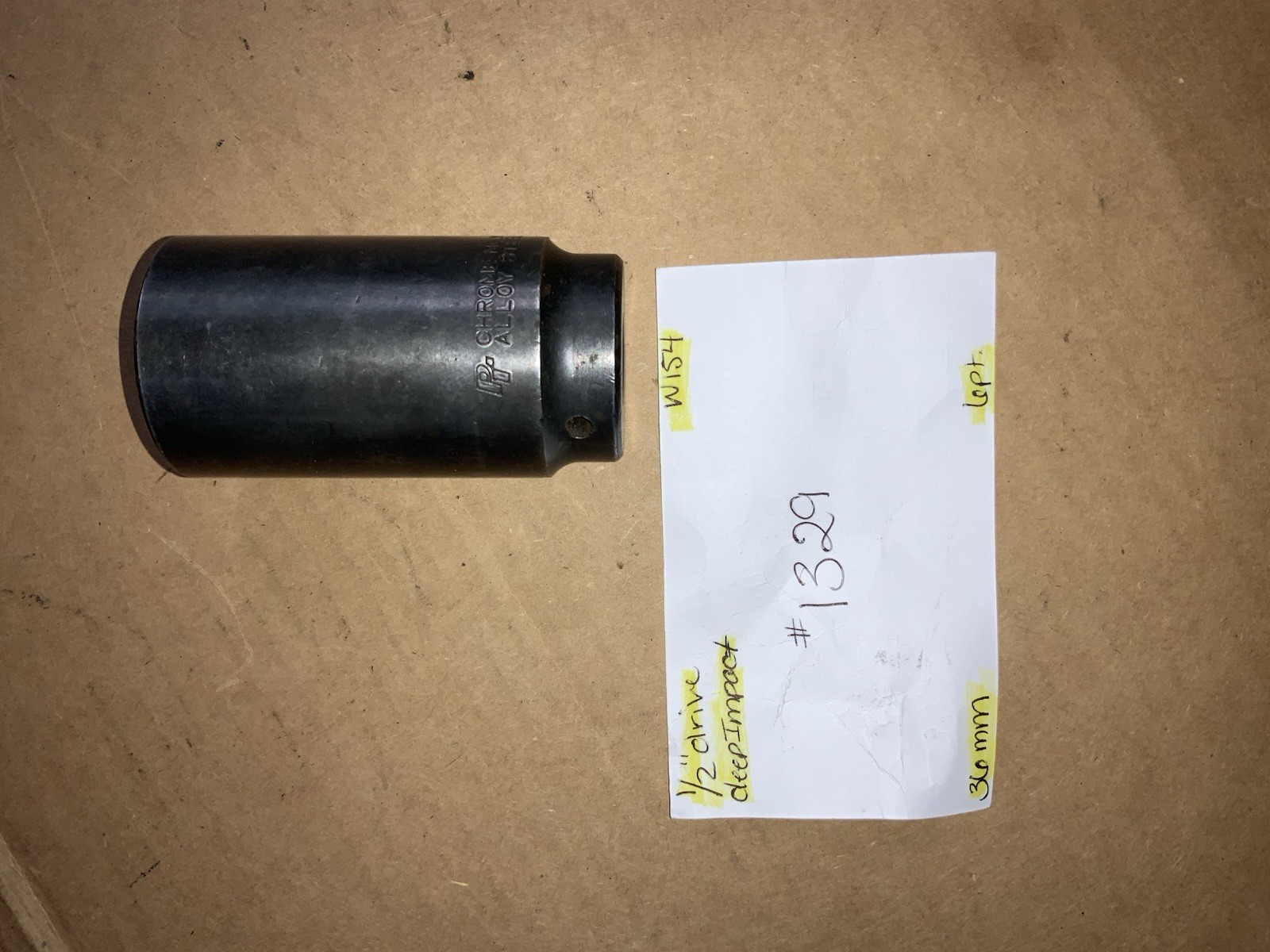 PT Chrome-Moly 1/2″ Drive 36mm 6pt Deep Impact Socket W154 GM Axle Nuts 17/16”