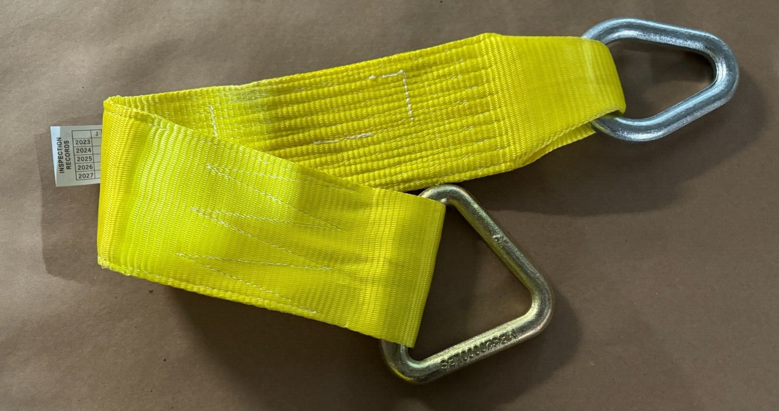 AUTO BODY PULLING SLING set 4×48 2×36 4X30 W/PEASR RINGS HEAVY DUTY BEST VALUE