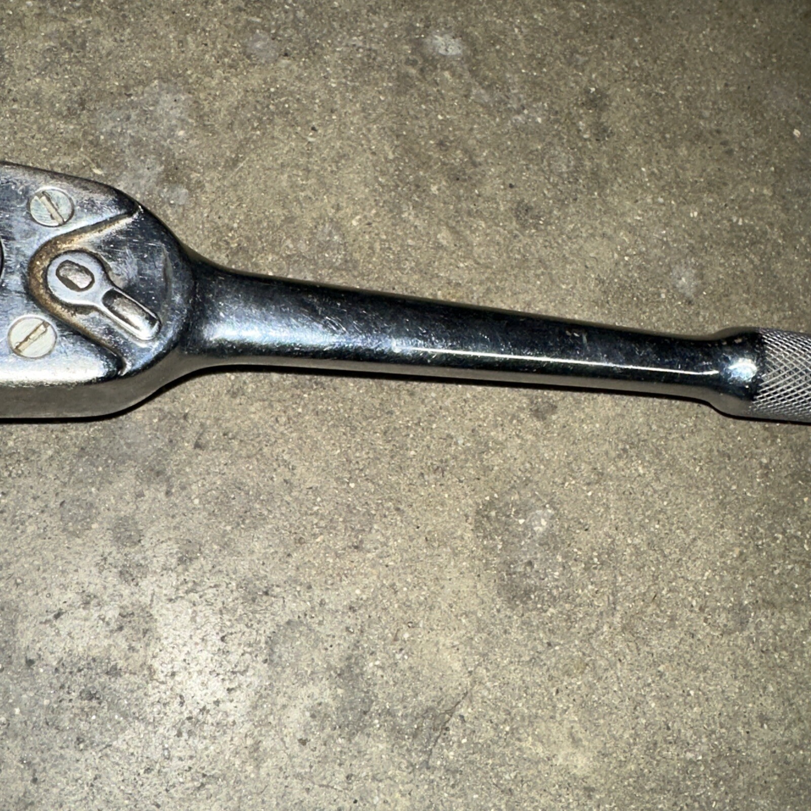 Vintage Indestro 1/2″ Socket Wrench #66472 USA No quick release.
