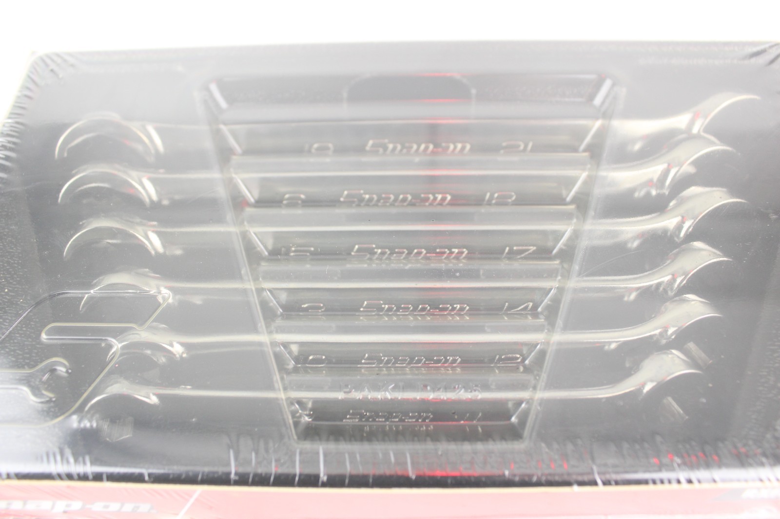 Snap-on New SEALED 6 Pc 6-Point Metric Double End Flare Nut Wrench Set (9–21 mm)