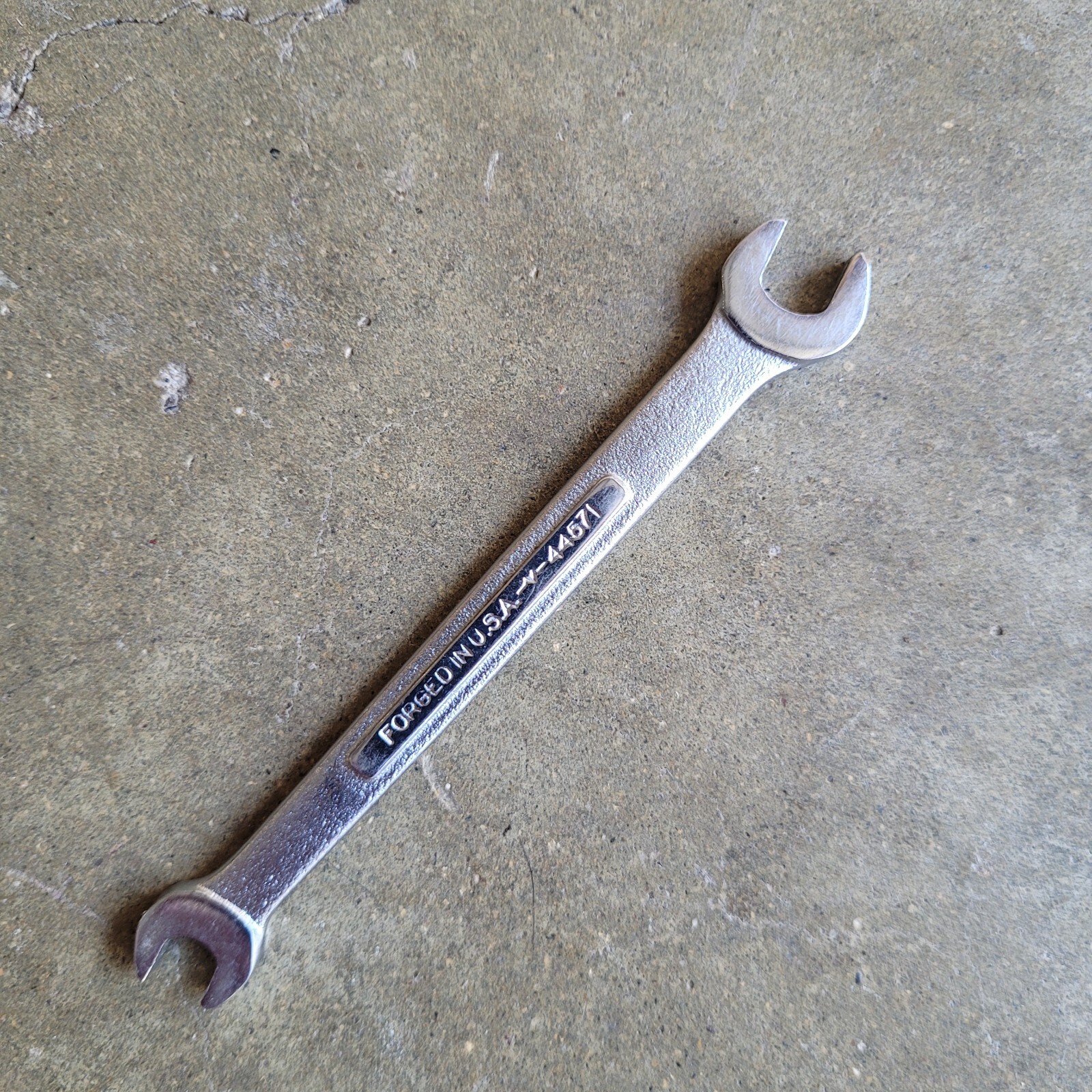 Vintage Craftsman 1/4″ 5/16″ Open End V 44571 Series Made in USA