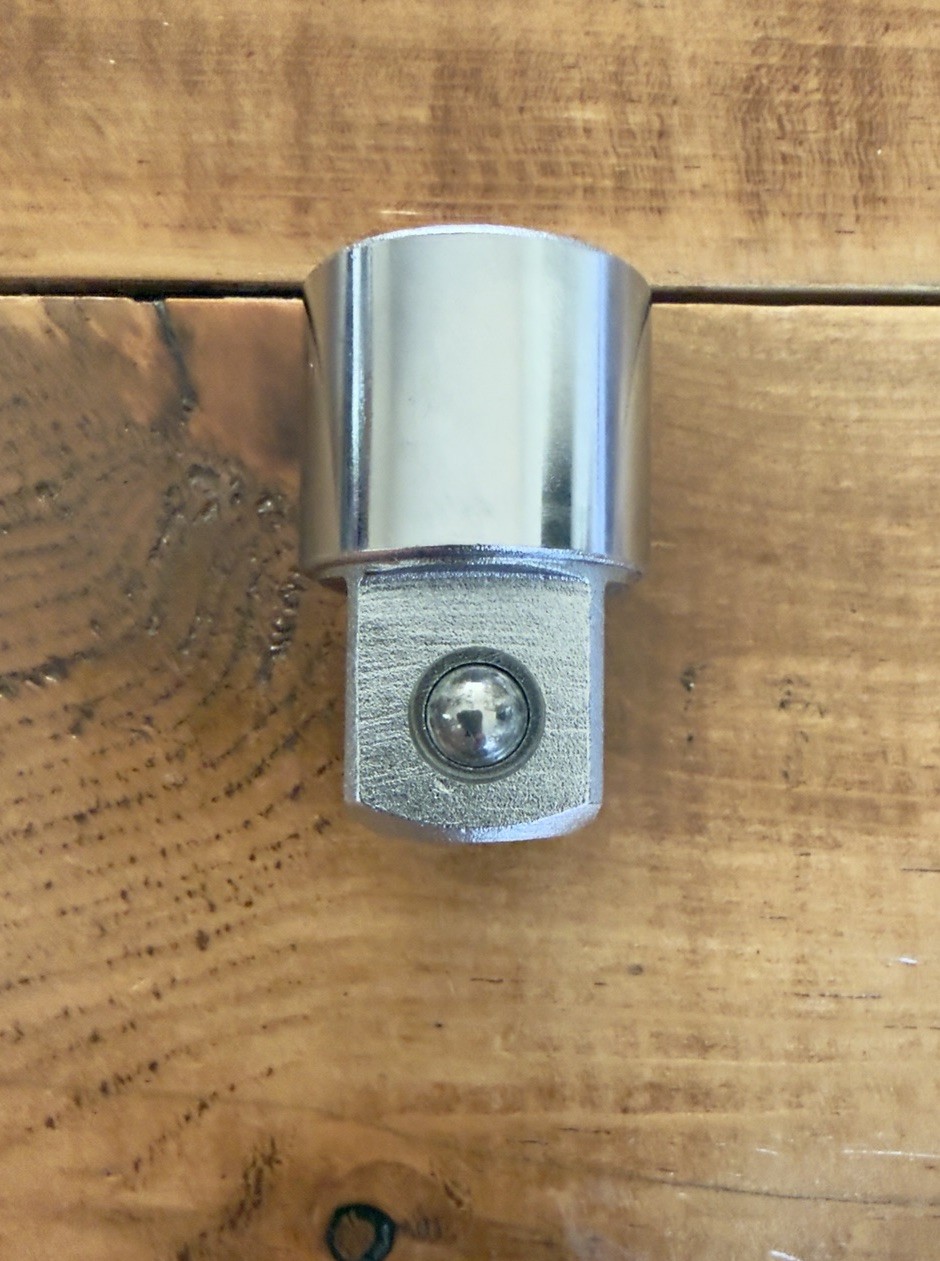 Williams Tools SH-130 Adapter Chrome 1/2″ Female to 3/4″ Male Hardly Used Clean