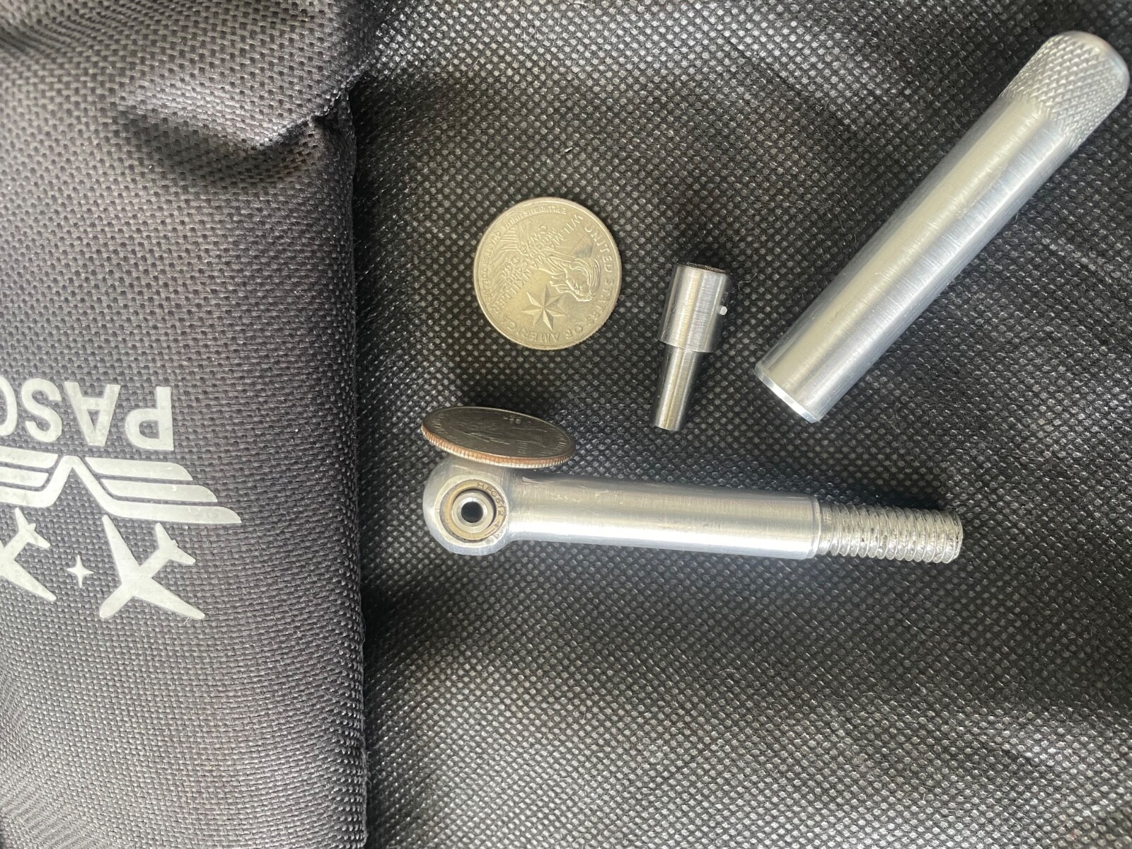Roller Ratchet Set with Breakaway Handle + 4 Hex Sockets Tight Access Tool