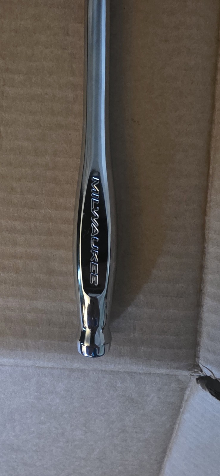 Milwaukee 3/8 Ratchet 12inch Long Handle Fixed Head