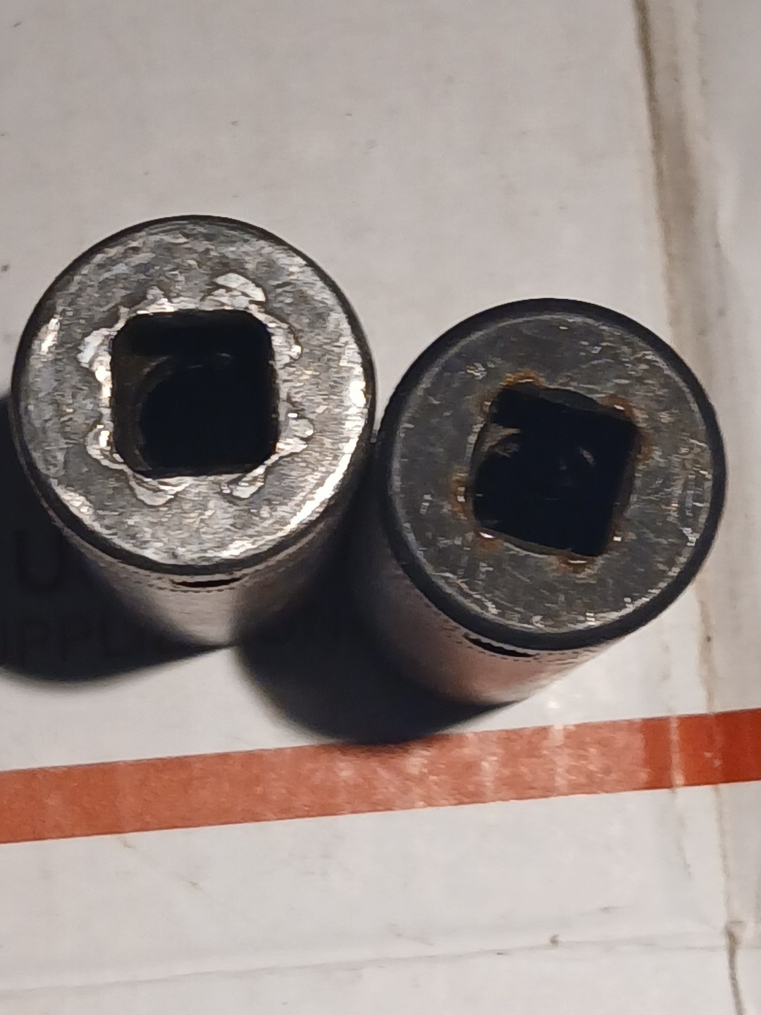 Snap On 3/8 Drive 17mm 18mm Deepwell Flank Drive Impact Sockets