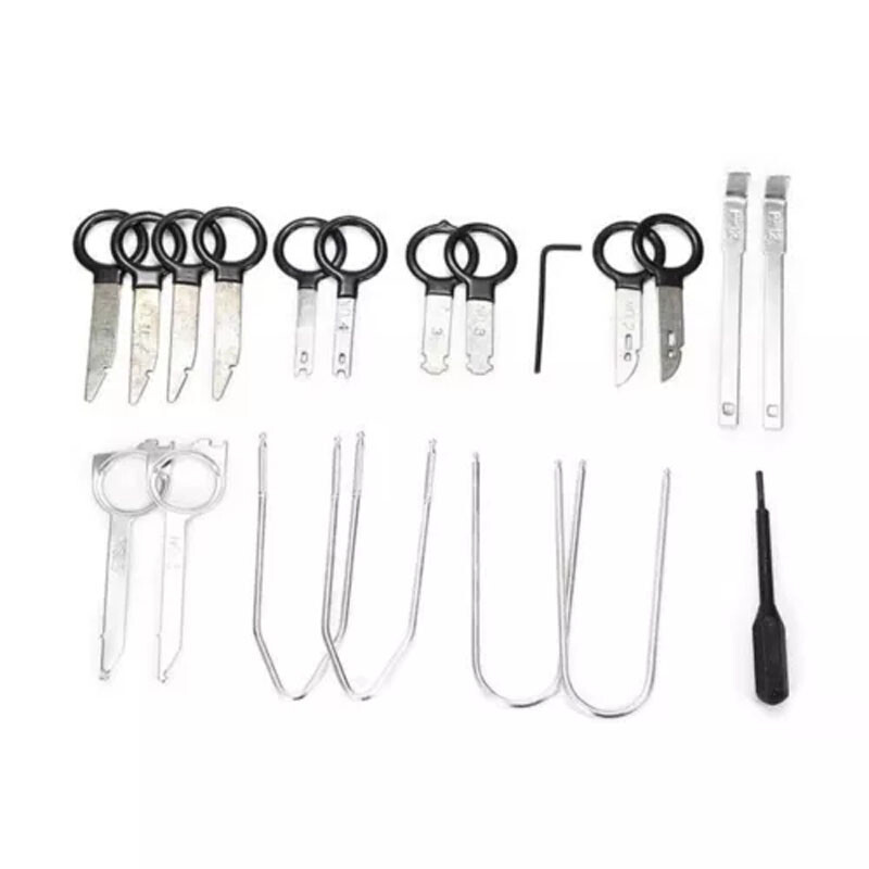 20x Car Radio CD Stereo Release Removal Tool Set Key For Audi BMW VW Ford GM USA