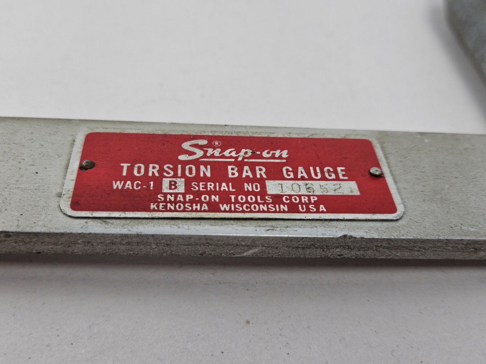 Snap-On WAC-1 Torsion Bar Gauge Mopar Ride Height Level Tool Pair 1 Cracked Vial