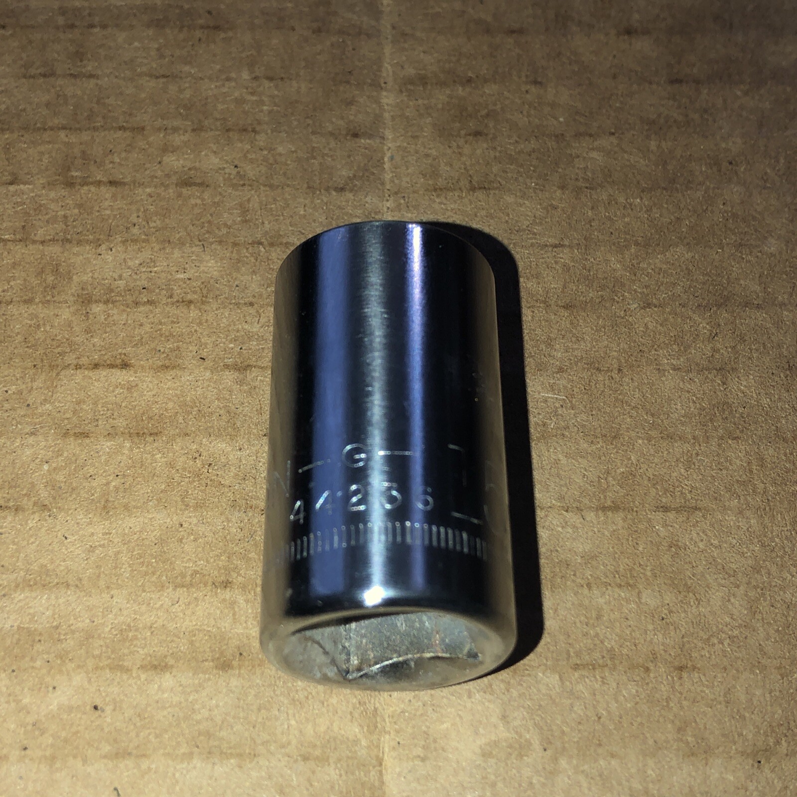Craftsman USA 15mm 12 Point 1/2″ Drive Socket 44236 Inverted G1 Series