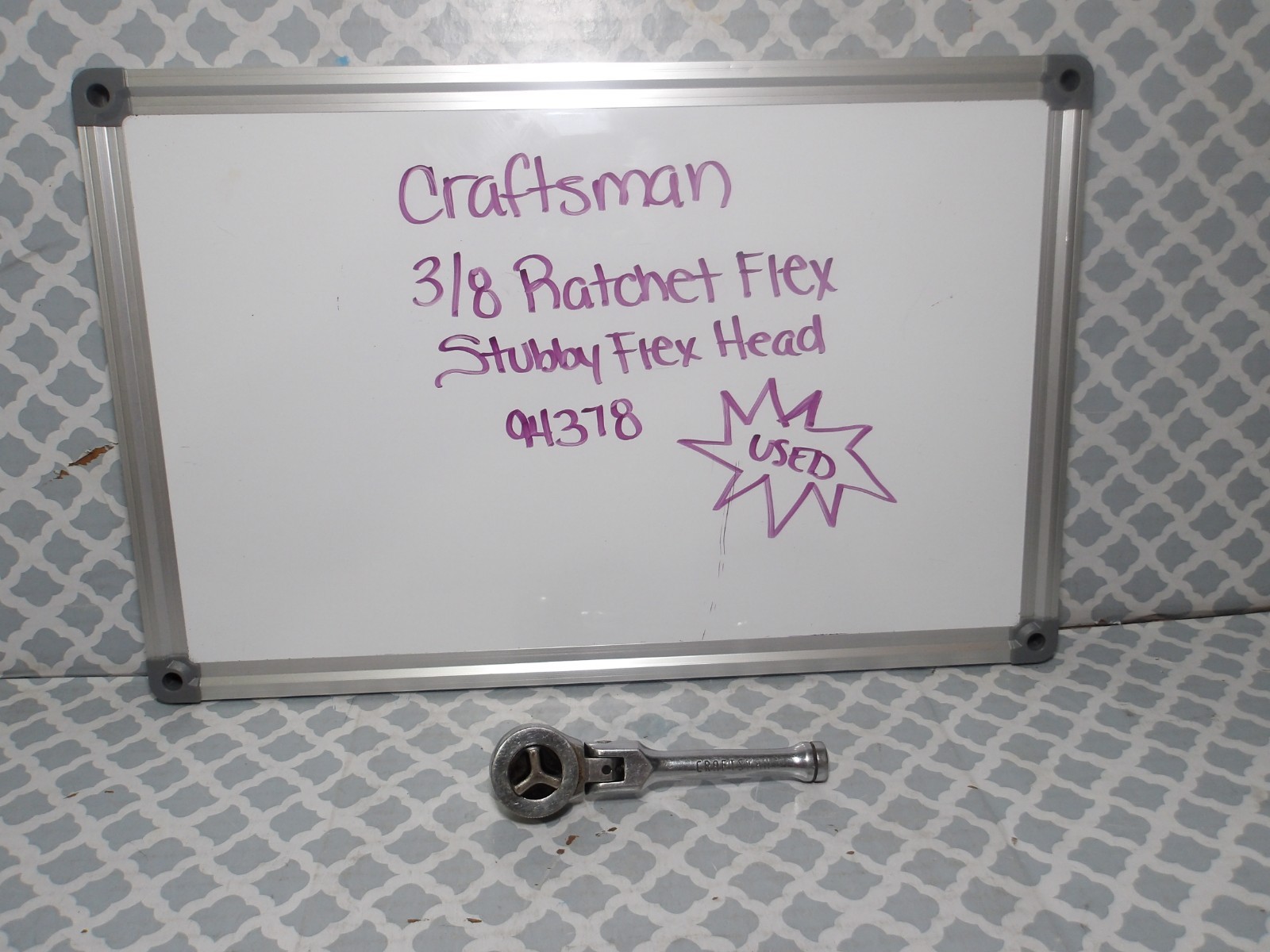 Craftsman 3/8″ Flex Head Stubby Ratchet 94378