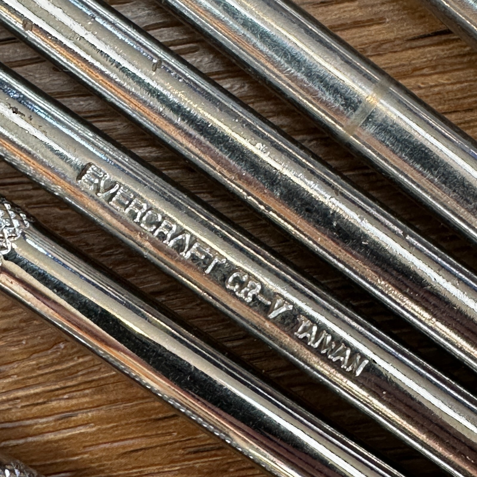Lot of 12 Socket Extensions 6″ Long 1/4″ Drive