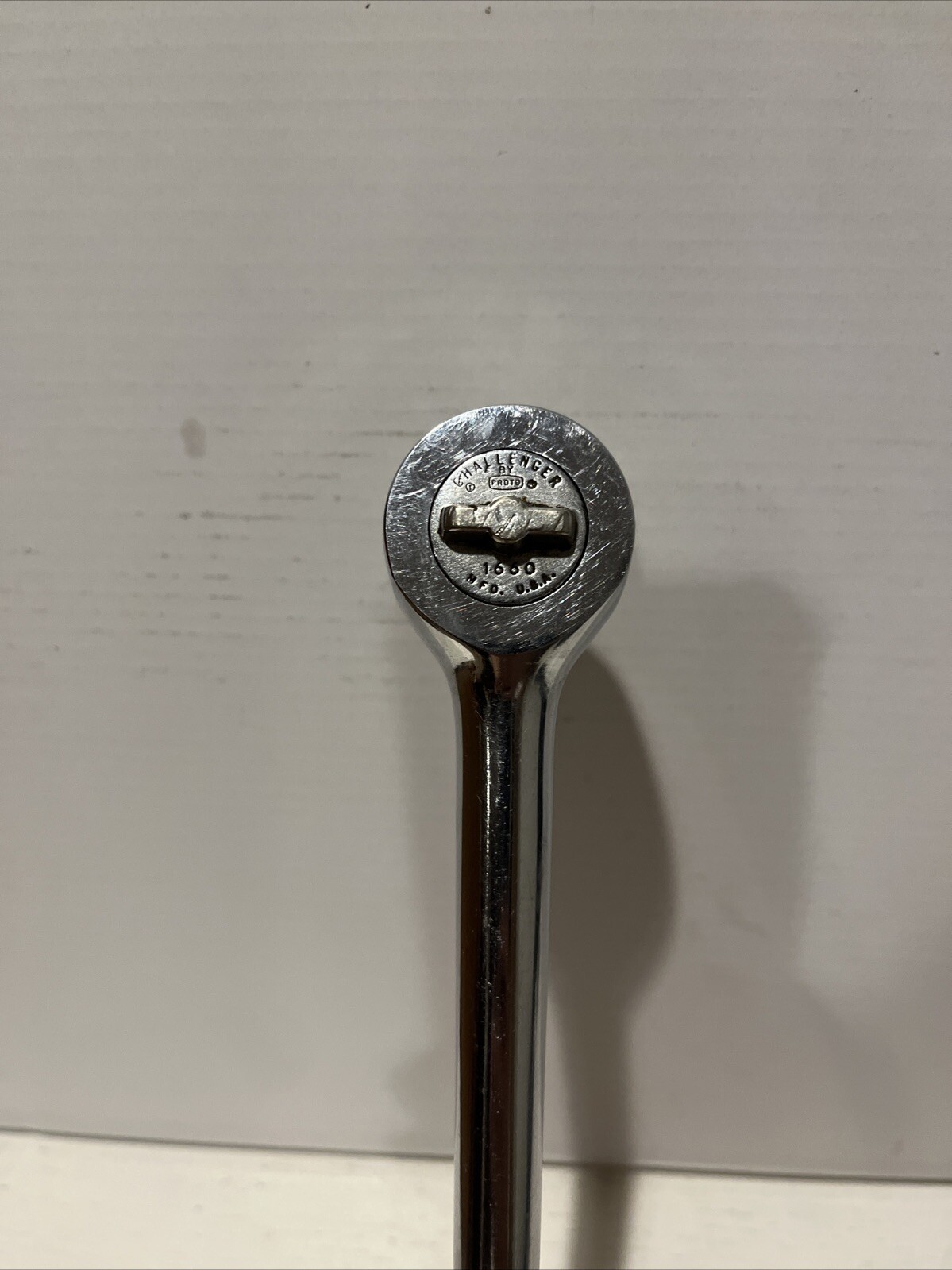 Vintage Proto Challenger 1/2″ Drive Fine Tooth Ratchet No 1660 Made In The USA