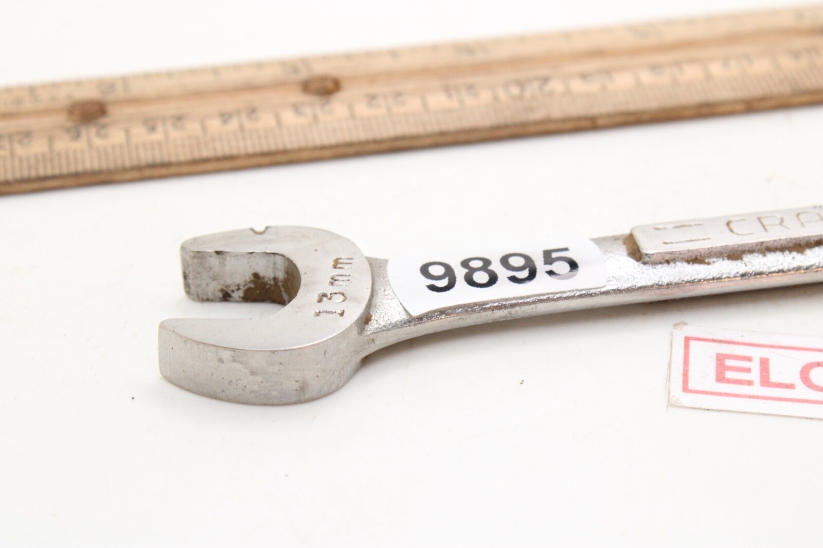 Craftsman VV- 44507 15mm x 13mm Metric Chrome Open End Wrench USA