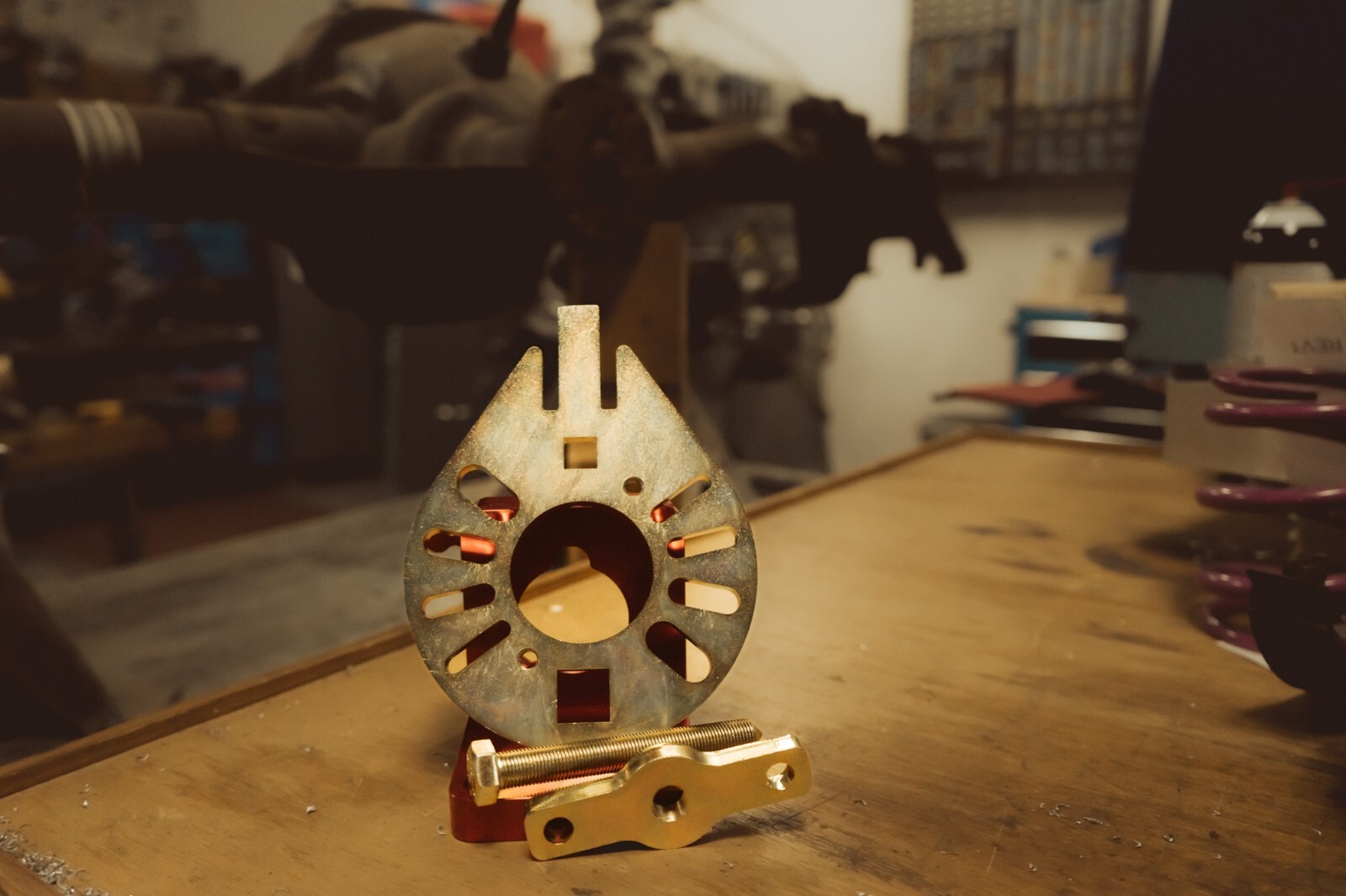 The Super Flange Holding Tool Yoke Wrench GM Ring Rear End Axle Nut 10 12 Bo