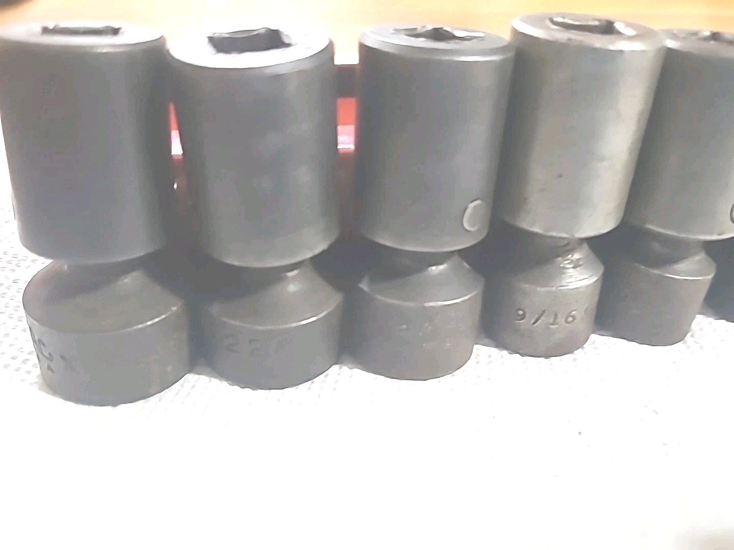 MAC Tools 7pc SAE 3/8″-3/4″ Shallow Swivel Impact Socket Set – 3/8″ Drive & Box