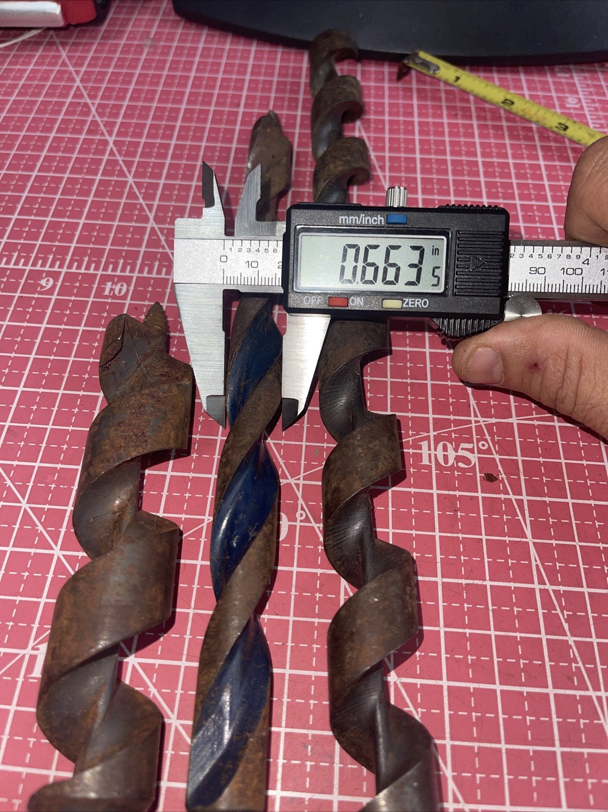 Vintage 7/16 Hex Shank Drill Wood Auger Bits Electrical 3 Irwin Wiring 7/16”