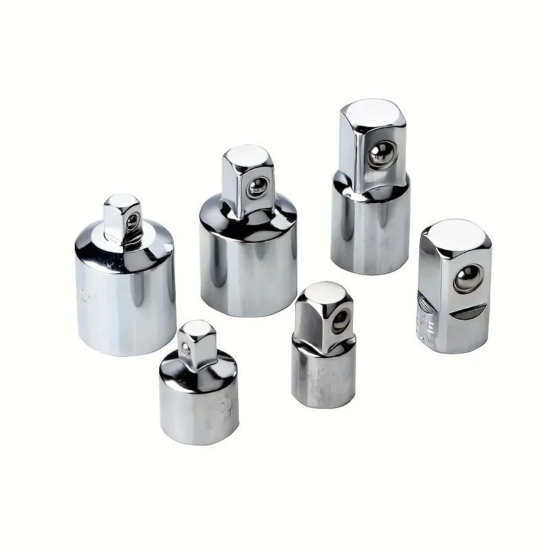 6Pcs Impact Adapter Reducer Socket Converter Set 3/4 1/4 3/8 1/2″ Female to Male