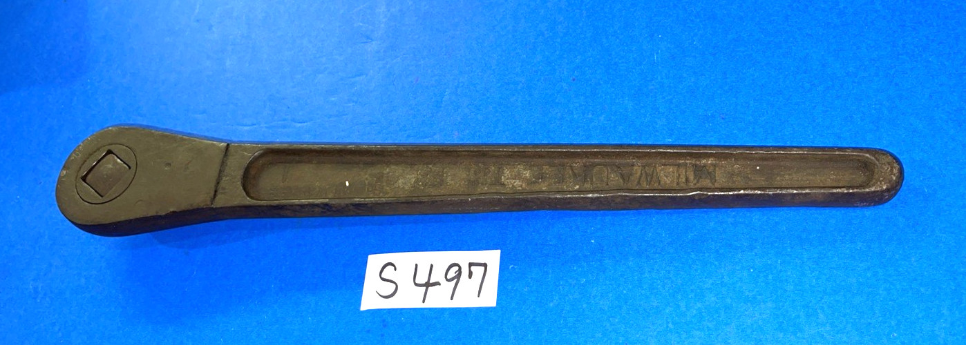 MILWAUKEE TOOLS VINTAGE 3/4 DRIVE TRUE FIT RATCHET WITH REMOVABLE NUB