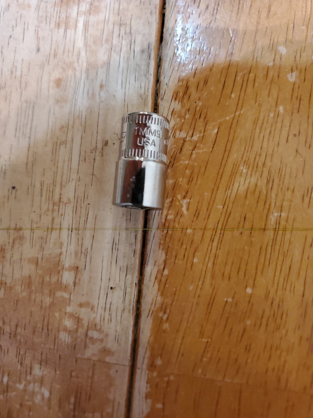 Snap On 1/4″ Drive 9MM 6PT Metric Shallow Chrome Socket TMM9