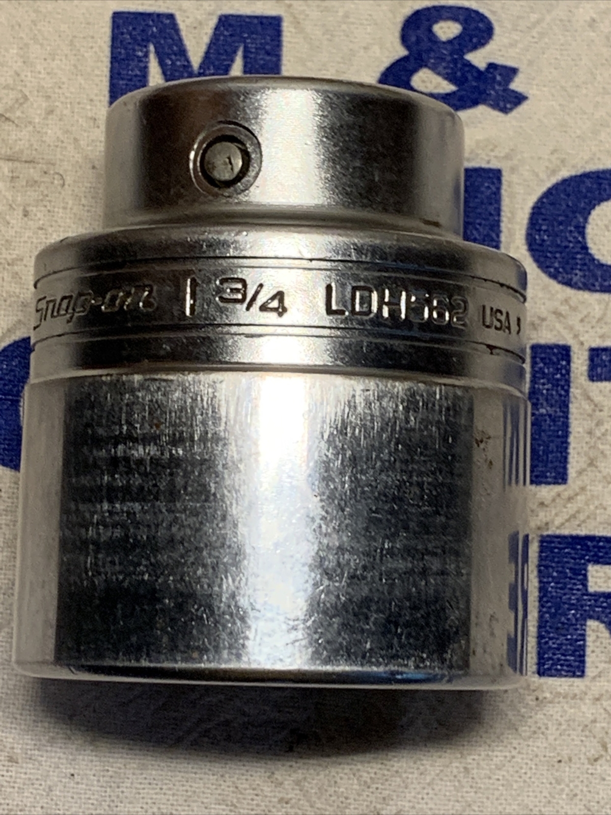 1995 Snap-on Tools USA 3/4″ Drive 1-3/4″ 12 Point Chrome Socket LDH-562