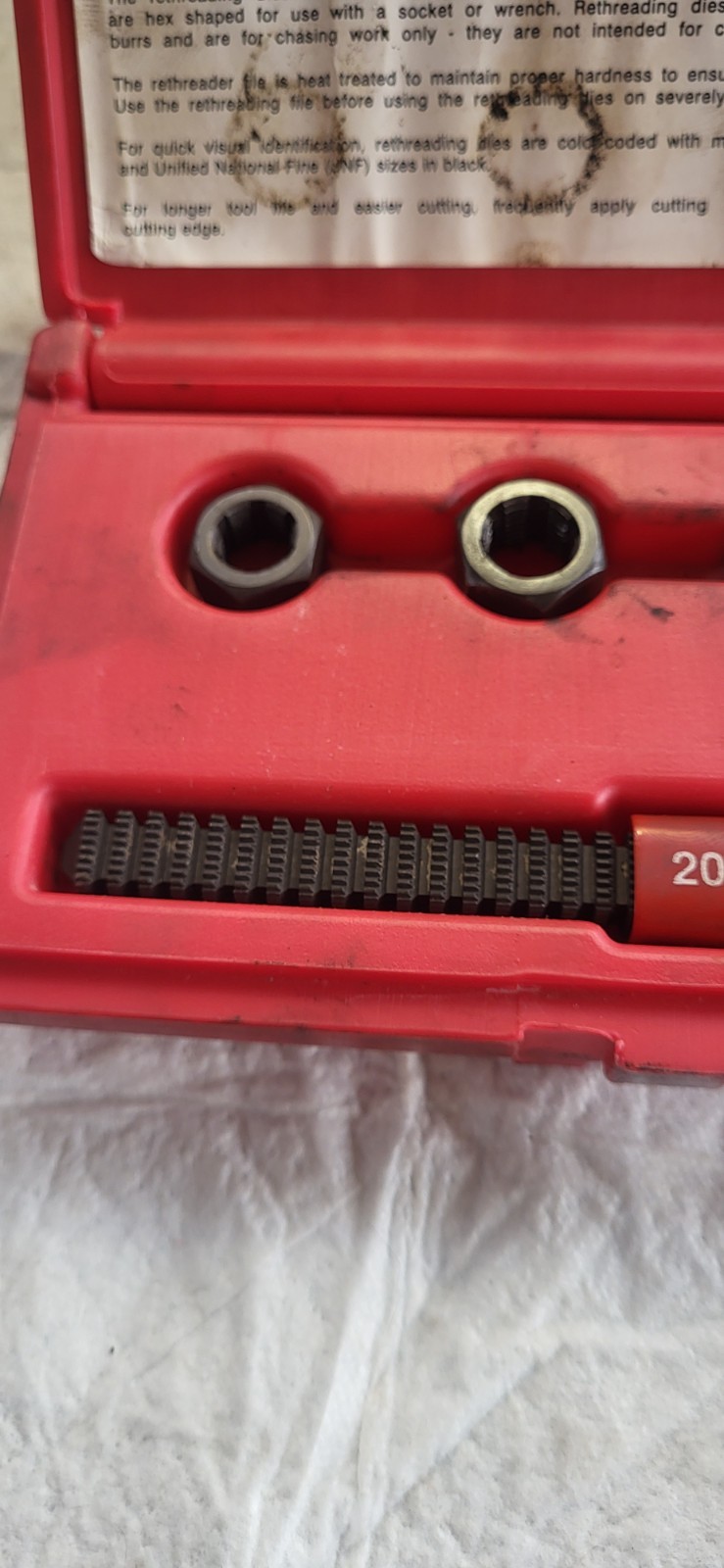 Matco Tools 5pc Rethreading Kit SRS25